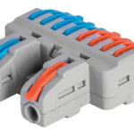 POWERTECH κλέμα σύνδεσης καλωδίων TOOL-0109, 8pin προς 2pin, 5τμχ - 5210131147931
