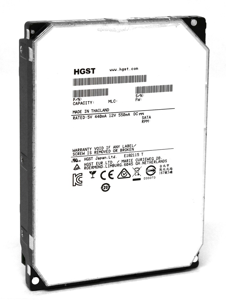 0F23663-FR HGST σκληρός δίσκος Ultrastar He8 3.5", 6TB, 7200RPM, 128MB, 6Gb/s, Factory Recertified - 5210131161999 - Image 1
