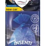 MOJE AUTO κρεμαστό αρωματικό αυτοκινήτου 15-002, new car, crystals 20g - 5905694015253