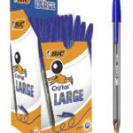 BIC στυλό διαρκείας Cristal Lagre με μύτη 1.6mm, μπλε, 50τμχ - 3086123175570