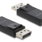 DELOCK αντάπτορας DisplayPort σε USB-C 61078, 8K/60Hz, μαύρος - 4043619610785