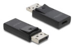 DELOCK αντάπτορας DisplayPort σε USB-C 61078, 8K/60Hz, μαύρος - 4043619610785