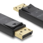 DELOCK αντάπτορας DisplayPort σε HDMI 61086, 4K/60Hz, active, μαύρος - 4043619610860