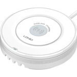 LDNIO σταθμός φόρτισης AW003, USB-C/3x USB/wireless, 32W, PD/QC, λευκός - 6933138692035
