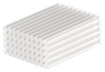 GOOBAY ράβδοι σιλικόνης 77853, Φ11mm x 200mm, διάφανο, 50τμχ - 4040849778537