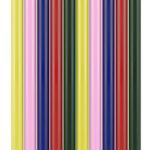 GOOBAY ράβδοι σιλικόνης 77856, Φ11mm x 200mm, διάφορα χρώματα, 10τμχ - 4040849778568