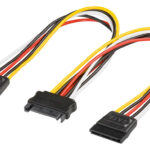 GOOBAY καλώδιο SATA αρσενικό σε 2x SATA θηλυκό 95114, 0.2m - 4040849951145