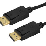 POWERTECH καλώδιο DisplayPort CAB-DP084, 4K/60Hz, 18 Gbps, 2m, μαύρο - 5210131151679