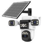 VSTARCAM smart ηλιακή κάμερα CB621SR, triple lens, 2MP, WiFi, SD, PTZ, IP66 - 5210131153703
