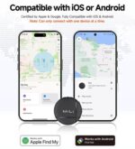 MILI smart tag LiTag Duo για iOS & Android συσκευές, Bluetooth tracker, μαύρο - 6938012334742 - Image 2