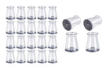 HOME USE προστατευτικές τάπες επίπλων HUH-0258, 16-23mm, διάφανες, 24τμχ - 5210131151655