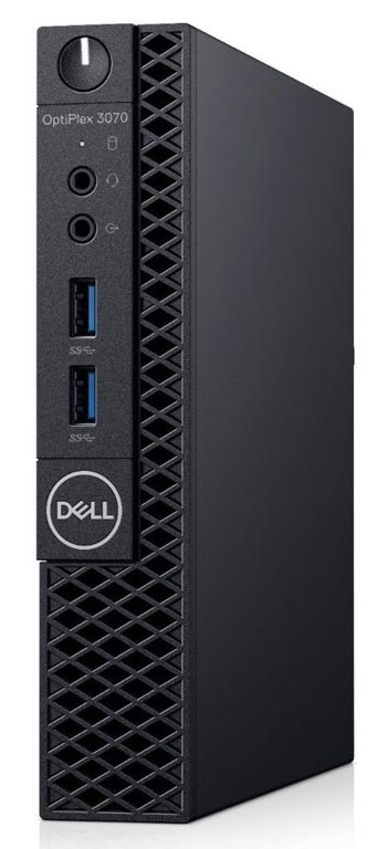 PCM-3106-SQR DELL PC OptiPlex 3070 Micro, Refurbished Grade A Repainted, i3-8100T, 8/128GB M.2, FreeDOS - 5210131159651 - Image 1