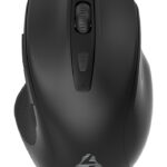 POWERTECH ασύρματο ποντίκι PT-1251, USB δέκτης, 1600DPI, μαύρο - 5210131090077