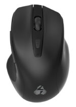 POWERTECH ασύρματο ποντίκι PT-1251, USB δέκτης, 1600DPI, μαύρο - 5210131090077