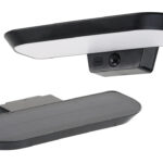 POWERTECH LED ηλιακό φωτιστικό PT-1516 με αισθητήρα κίνησης, 6W, 2000mAh, μαύρο - 5210131143827