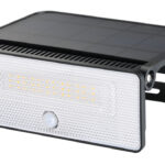 POWERTECH LED ηλιακό φωτιστικό PT-1518 με αισθητήρα κίνησης, 12W, 3600mAh, μαύρο - 5210131143841