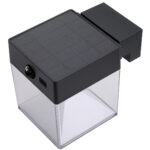 POWERTECH LED ηλιακό φωτιστικό PT-1519 με αισθητήρα κίνησης, 4W, 2000mAh, μαύρο - 5210131143858