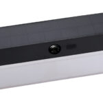 POWERTECH LED ηλιακό φωτιστικό PT-1521 με αισθητήρα κίνησης, 4W, 2000mAh, μαύρο - 5210131143872