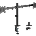 POWERTECH βάση γραφείου για 2x οθόνες PT-1552, 17-32", έως 10kg - 5210131155042