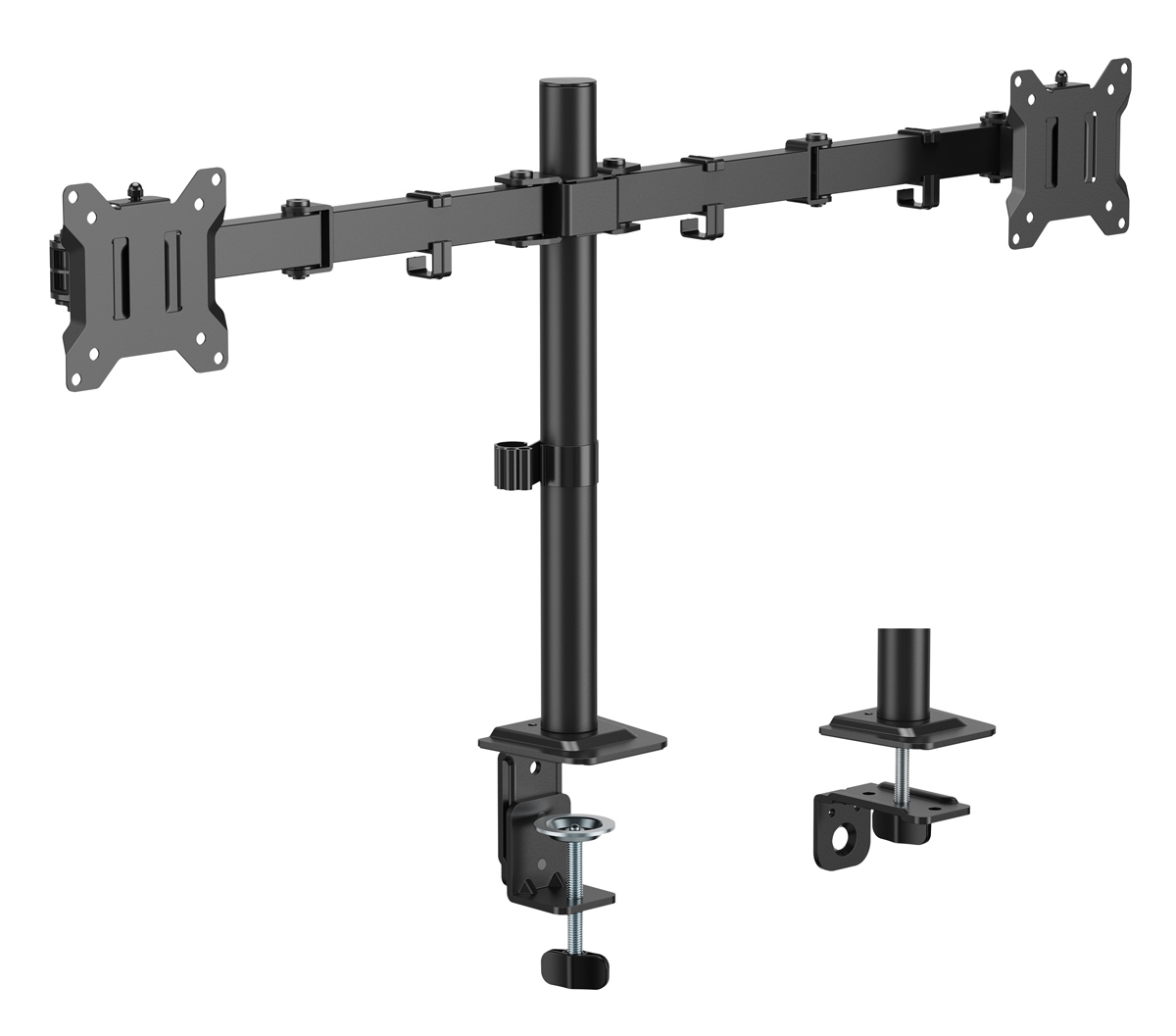 PT-1552 POWERTECH βάση γραφείου για 2x οθόνες PT-1552, 17-32", έως 10kg - 5210131155042 - Image 1