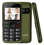 POWERTECH κινητό τηλέφωνο Sentry Eco V2, dual SIM, πλήκτρο SOS, χακί - 5210131149379 - Image 2