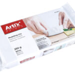 ARTIX PAINTS φυσικός πηλός PY035-1, χωρίς γλουτένη, 250γρ, λευκός - 8435464179245
