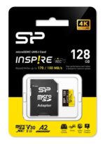SILICON POWER κάρτα μνήμης microSDXC Inspire, 128GB, UHS-I U3 A1 V30 - 4712702616361 - Image 2