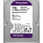 WD σκληρός δίσκος 3.5" Purple Surveillance 1TB, 256MB, 5400RPM, SATA III - 5210131106433