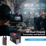 VRRIIS HDMI σύστημα ασύρματης μετάδοσης βίντεο WL097 Pro, 4K, 2.4/5GHz, έως 400m - 5210131159514 - Image 2