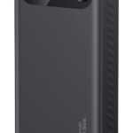 USAMS power bank CD251 με οθόνη, 3x θύρες εξόδου, 20000mAh, PD20W, μαύρο - 6958444995007