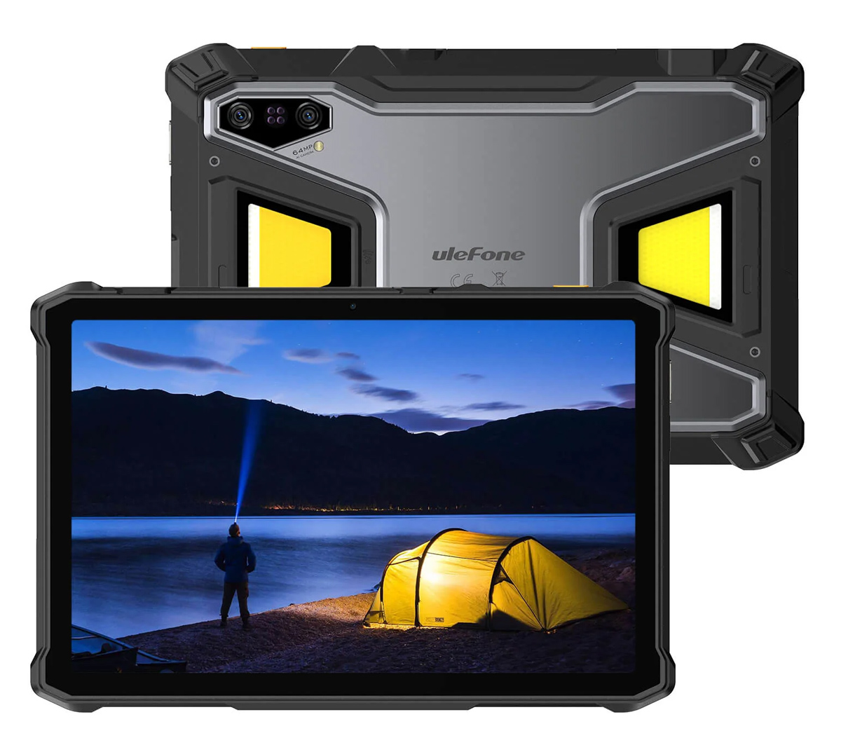 ARMORPAD5PRO ULEFONE tablet Armor Pad 5 Pro, 11", 12GB/512GB, 24200mAh, IP68/IP69K/MIL-STD-810H, 5G, μαύρο - 6975326660969 - Image 1