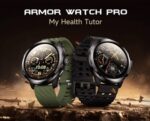 ULEFONE smartwatch Armor Watch Pro, 2x λουράκια, heart rate, 1.50" AMOLED, GPS, 5 ΑΤΜ/IP68/IP69K/MIL-STD-810H, μαύρο - 6975326662826 - Image 2
