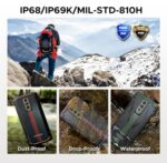DOOGEE smartphone Blade 10 Energy, 6.56", 4/128GB, 6150mAh, IP68/IP69K/MIL-STD-810H, μαύρο - 6923740271315 - Image 2