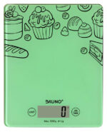 BRUNO ψηφιακή ζυγαριά κουζίνας BRN-0059, έως 5kg, πράσινη - 5210131040294
