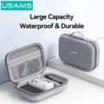 USAMS θήκη tablet και οργάνωσης αξεσουάρ Jane05, 265x167x72mm, γκρι - 6958444995298 - Image 2