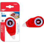 MP κολλητική ταινία διπλής όψεως PA537, 6mm x 15m, κόκκινη - 8435721037639