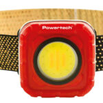POWERTECH LED φακός κεφαλής PT-1548, 4 σε 1, επαναφορτιζόμενος, 950lm, IP64, κόκκινος - 5210131152362