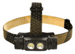 POWERTECH LED φακός κεφαλής PT-1549, επαναφορτιζόμενος, 1000lm, IP44, μαύρος - 5210131152379