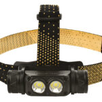 POWERTECH LED φακός κεφαλής PT-1549, επαναφορτιζόμενος, 1000lm, IP44, μαύρος - 5210131152379