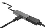 POWERTECH αντάπτορας USB-C σε DisplayPort PTH-054, 65W PD, 4K, γκρι - 5210131044124 - Image 2