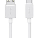USAMS καλώδιο USB-C σε USB US-SJ693, 3A, 480Mbps, 2m, λευκό - 6958444909417