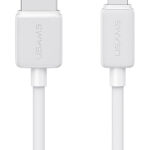 USAMS καλώδιο Lightning σε USB US-SJ694, 2.4A, 480Mbps, 2m, λευκό - 6958444909455