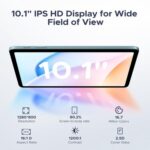 DOOGEE tablet Tab A9 Pro με πληκτρολόγιο/ποντίκι/στυλό αφής/θήκη, 10.1", 4/128GB, Android 15, 6580mAh, μπλε - 6923740268322 - Image 2