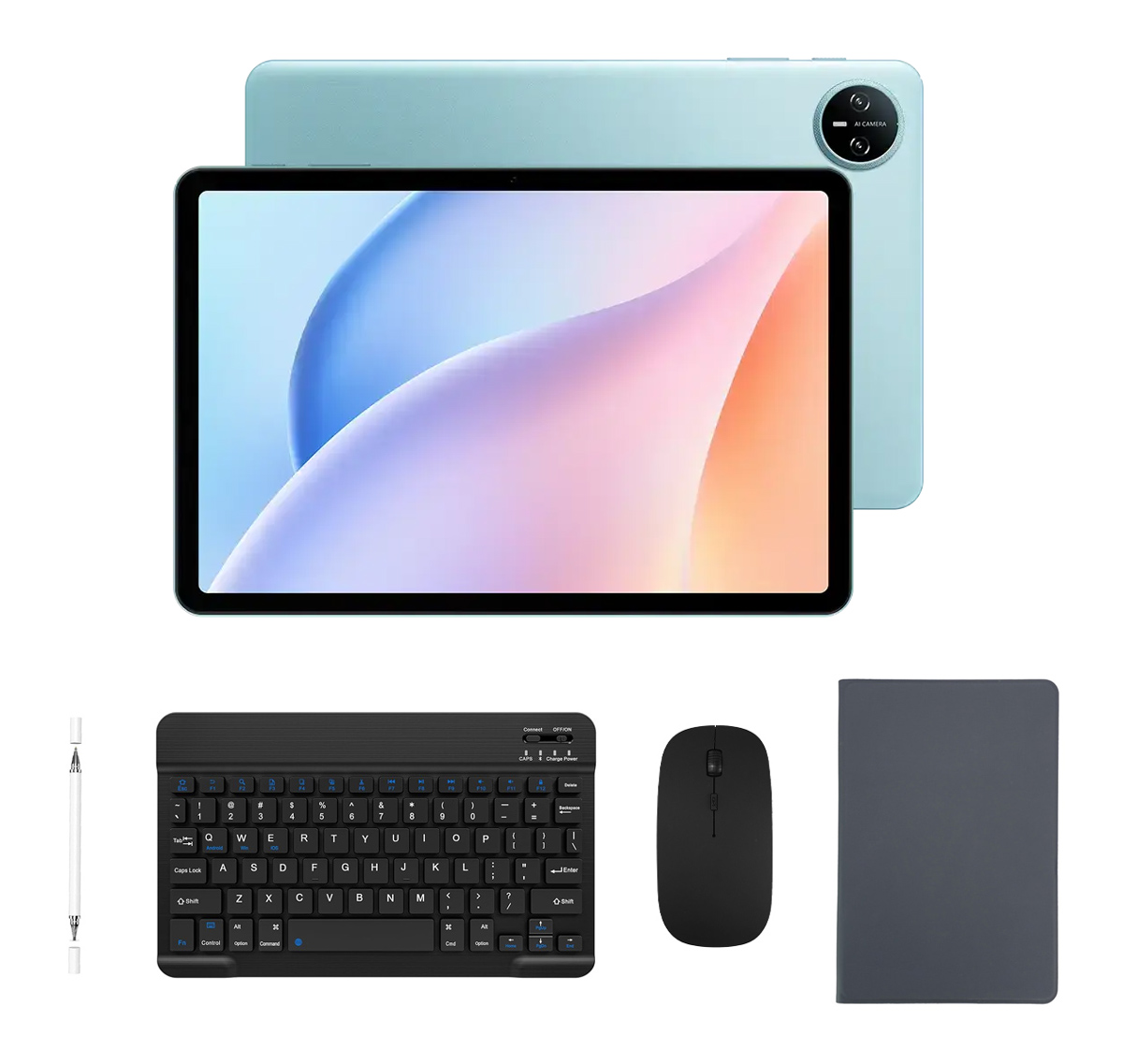 TABA9-PRO-VIP DOOGEE tablet Tab A9 Pro με πληκτρολόγιο/ποντίκι/στυλό αφής/θήκη, 10.1", 4/128GB, Android 15, 6580mAh, μπλε - 6923740268322 - Image 1