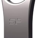 Silicon Power 32GB Jewel J80 USB 3.0 Flash Drive, Titanium (SP032GBUF3J80V1T)