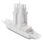 DELOCK σύνδεσμος LSA 91126, CAT 6A unshielded, tool-free, λευκός - 4043619911264 - Image 2