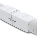DELOCK σύνδεσμος LSA 91126, CAT 6A unshielded, tool-free, λευκός - 4043619911264