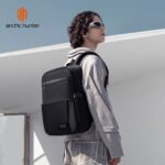 ARCTIC HUNTER τσάντα πλάτης B00811 με θήκη laptop 15.6", 16.5L, μαύρη - 6977993100120 - Image 2
