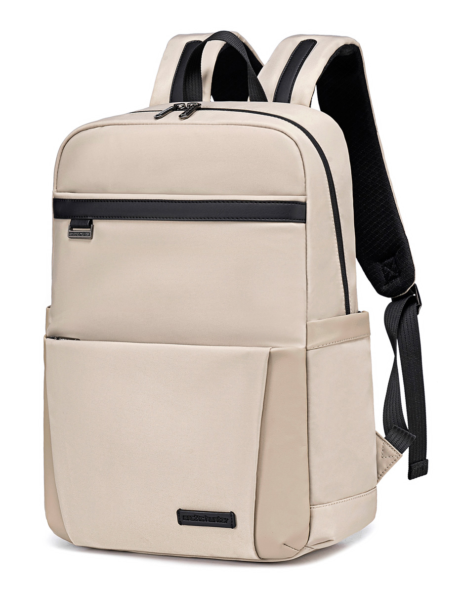B00811-KH ARCTIC HUNTER τσάντα πλάτης B00811 με θήκη laptop 15.6", 16.5L, χακί - 6977993100137 - Image 1