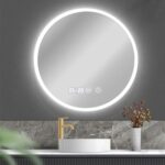 BRUNO καθρέφτης μπάνιου LED BRN-0275, στρόγγυλος, 24W, Φ50cm, IP67 - 5210131152980 - Image 2